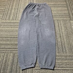 Hanes Sweatpants Joggers Mens Small Dark Gray Loose Comfortable Casual Fall